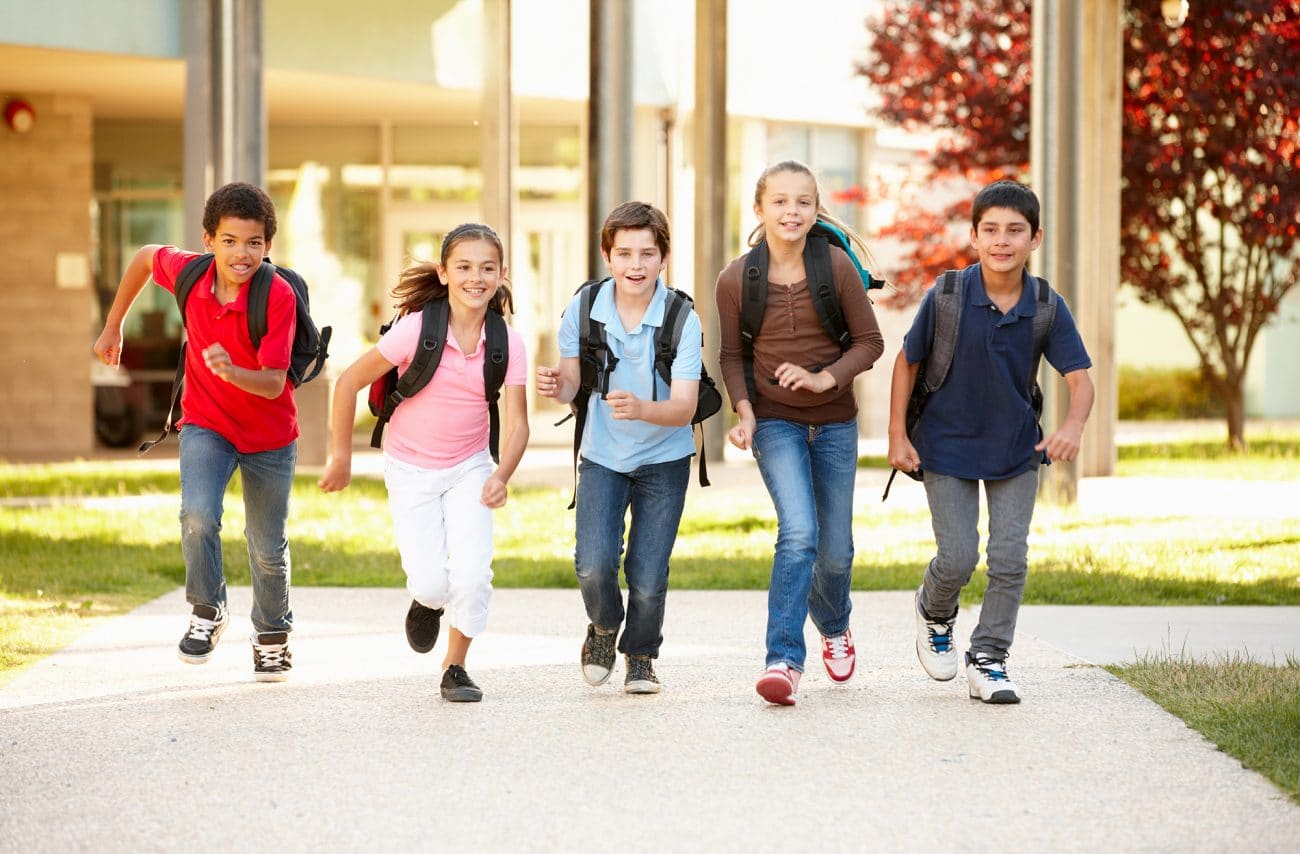 Enfants qui courent - Services à domicile